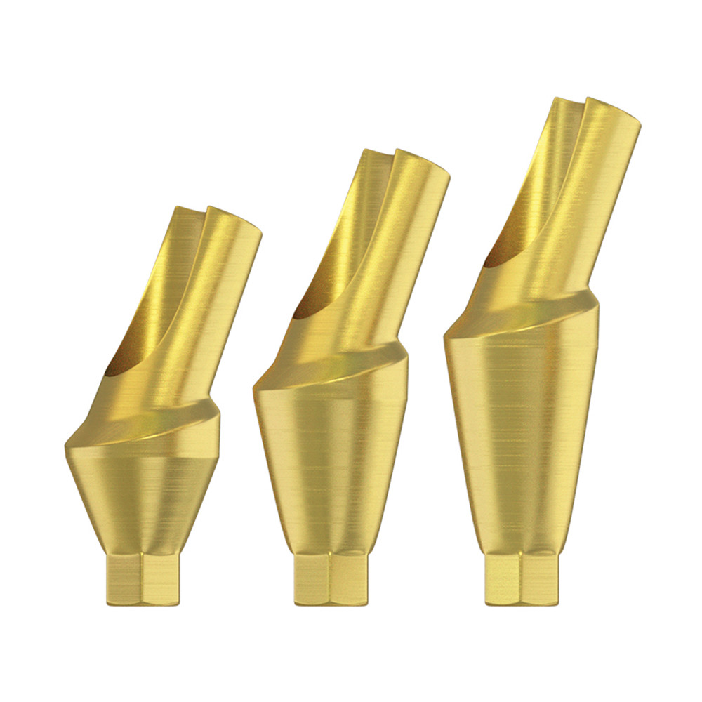 1pcs DSI Abutment Anatomic Angulated 25° Conical Connection NP Ø3.5mm 1.5-4.5mm