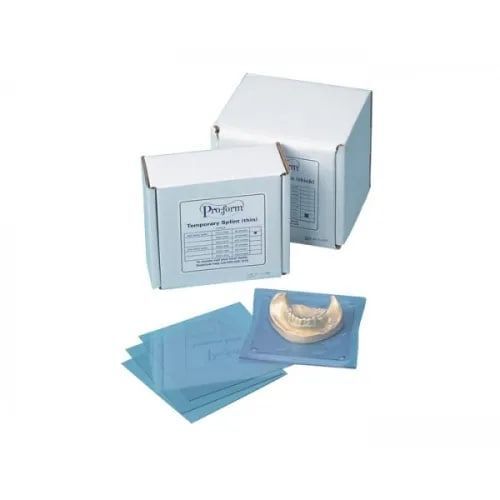 ProForm Dental .020″ Splint Material, 5″ x 5″ 25/Bx