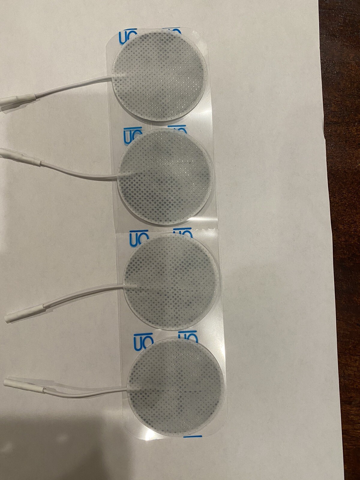 Zynex Electrodes, 2″ x 2″, White Cloth, Reuseable Self Adhering For Tens