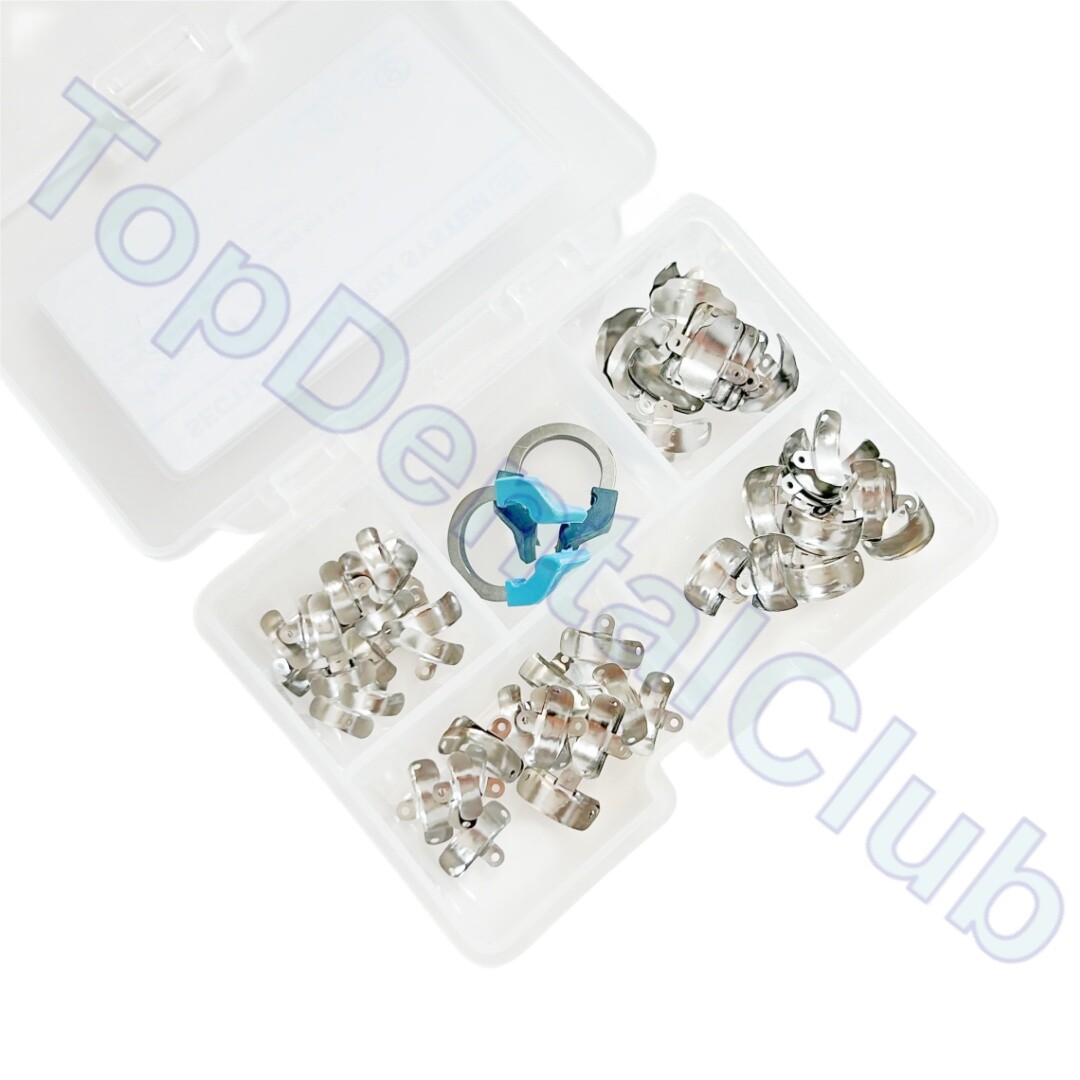 Dental Sectional Contoured Matrix System Matrices Bands Clip Clamp Holder Ring