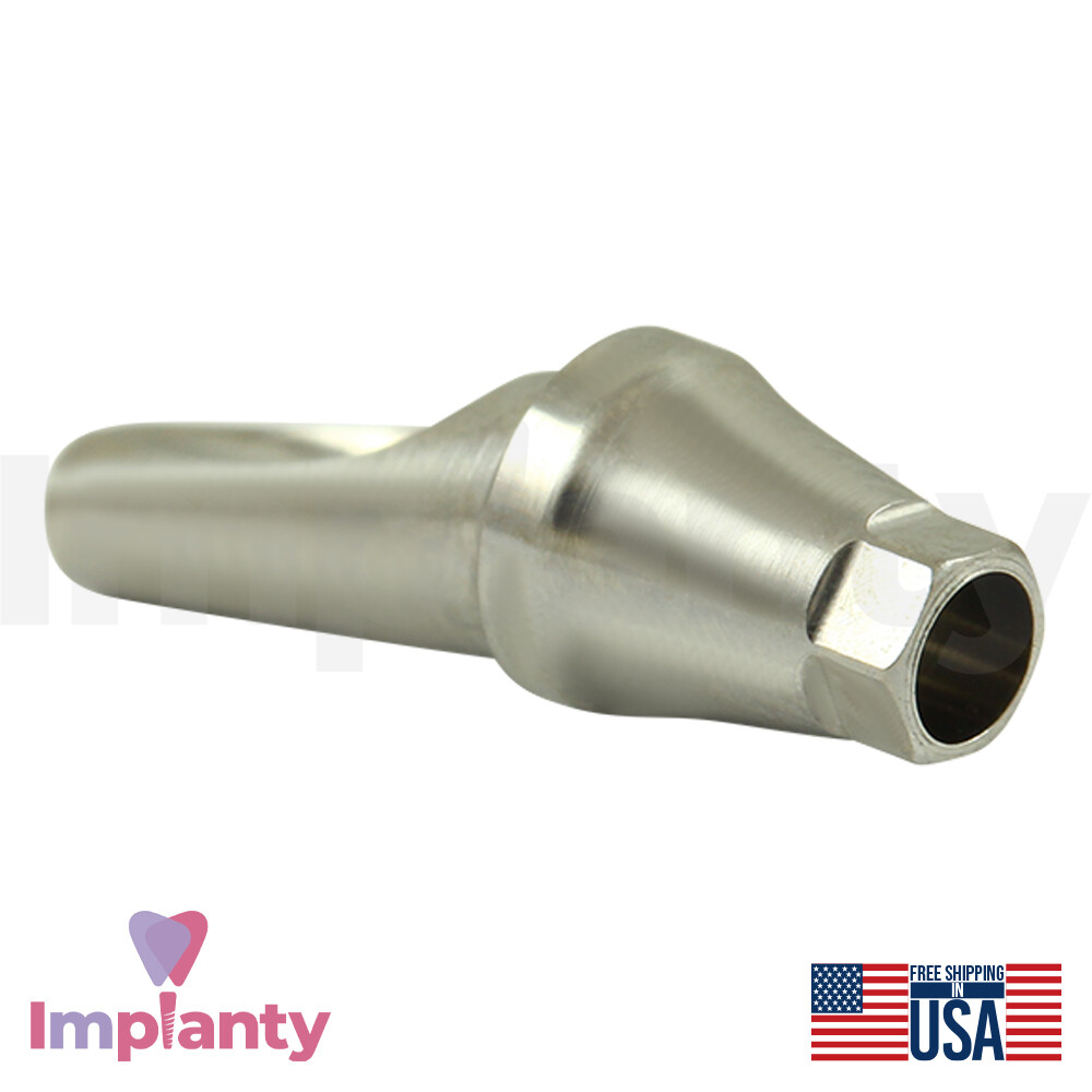 10x Dental Angled Anatomic Prosthetic 17° Regular Platform 0sstem Compatible