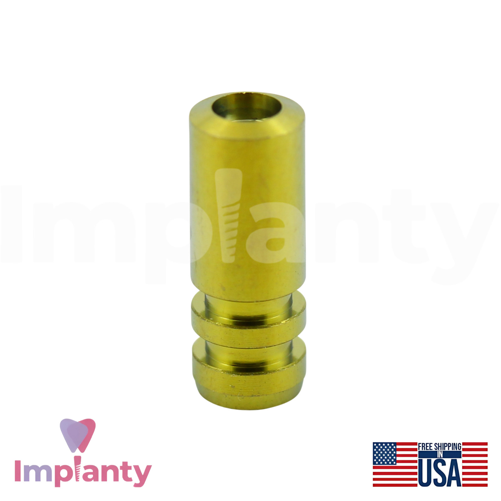 Straumann BLX® Compatible Dental Fixture Analog Ø6.5mm Wide Base Replica