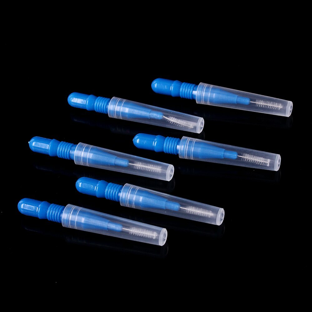 Adults Interdental Brush Clean Between Teeth Dental Floss Pick Push-pull Tooth