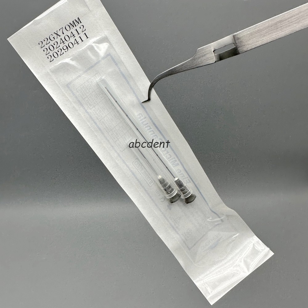 Sterile Micro Cannula With Puncture Blunt Tip for Fillers Needle Syringe Tips