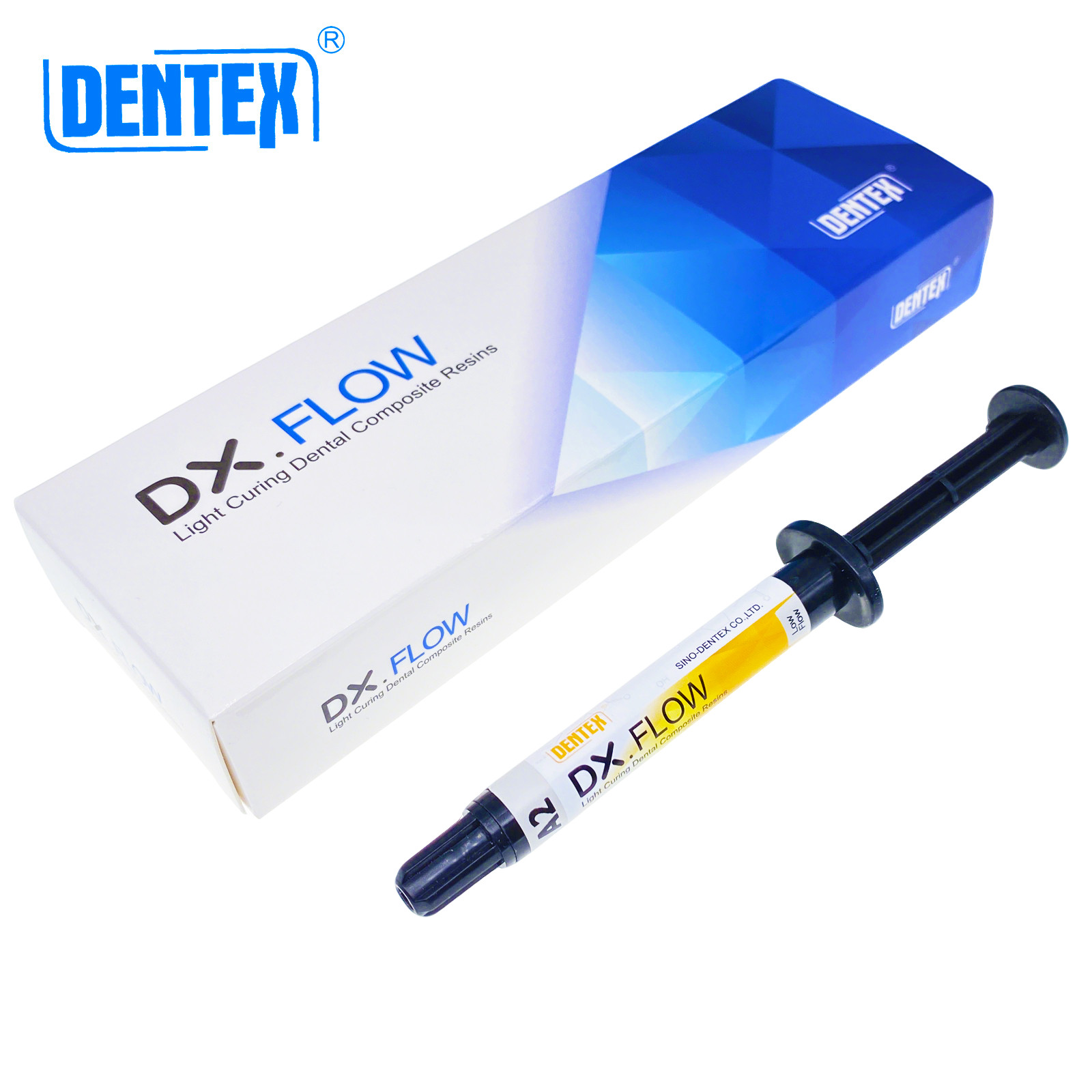 DX.FLOW Dental Flowable Light Cure Composite Resin Low Flow A1 A2 A3