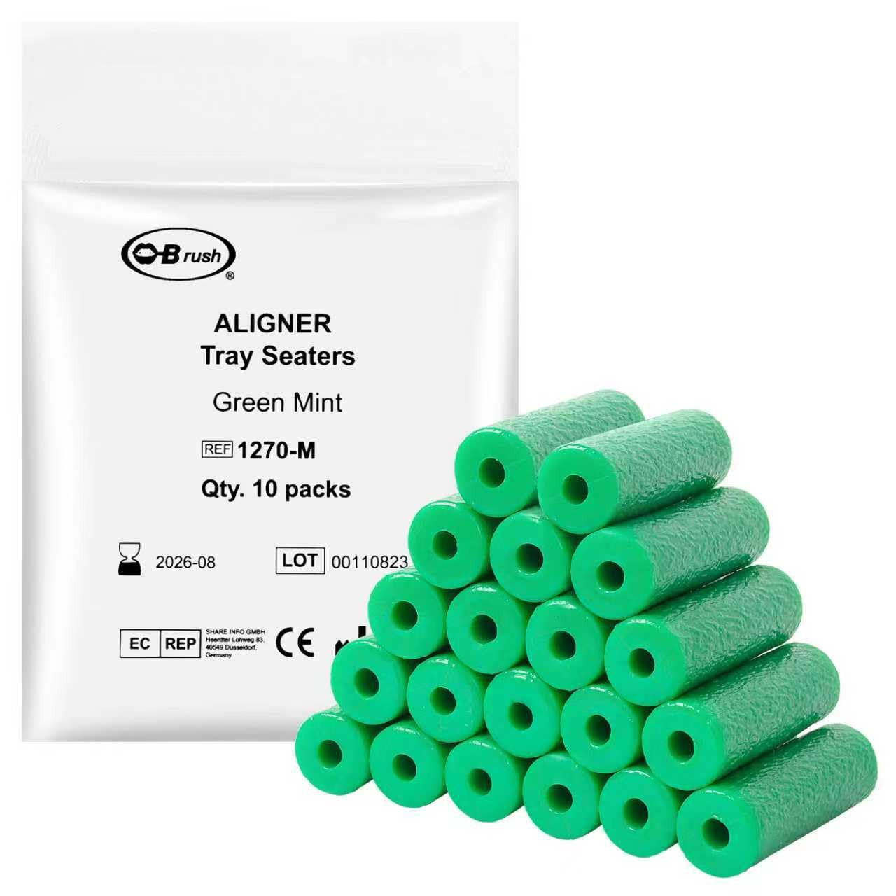 20 Pcs Chew for Invisalign Aligners, Aligner Tray Seaters for Invisible Braces,