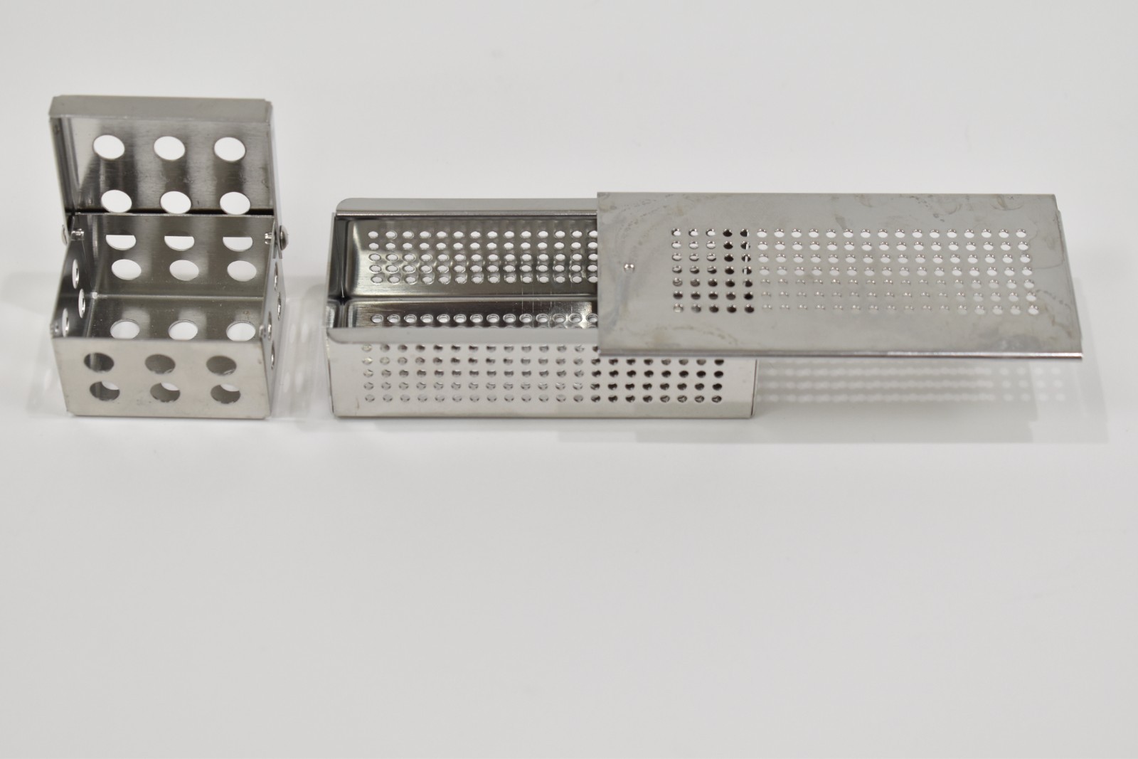 TWO Hu-Friedy Dental Sterilization IMS Parts Boxes IMS-1271 & IMS-1273