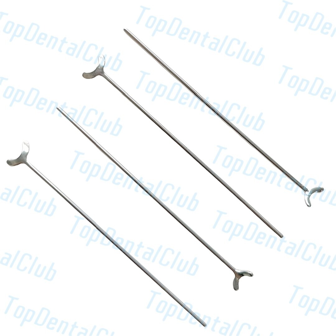20pcs 1.0mm Dental Y-Type J Clasp Orthodontic Retainer Oblique Clasps Bars