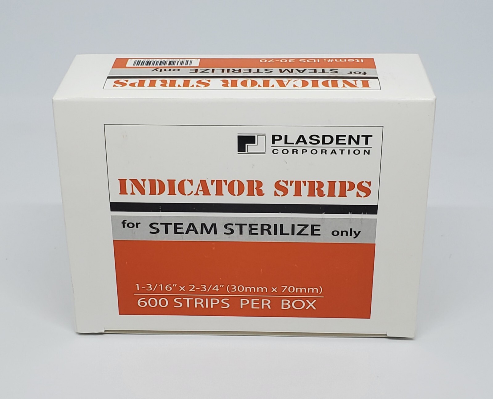 Steam Sterilization Indicator Strips, 1 3/16” x 2 ¾”, Autoclave Dental 600/Pcs