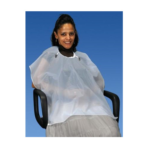Palmero 852-BLUE Plastic Waist Length Patient Throw 27″ x 30″ Blue