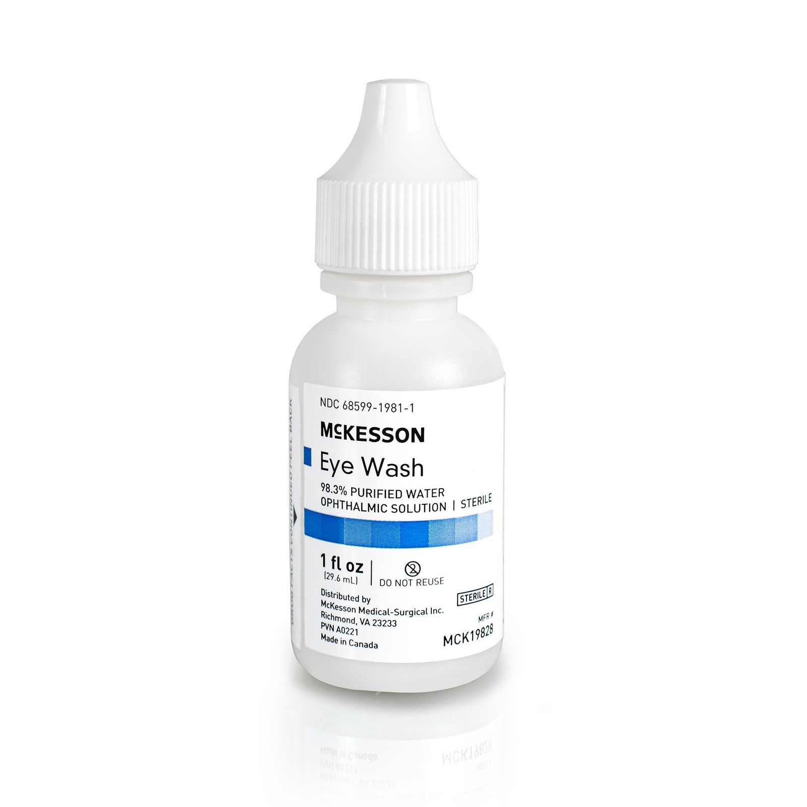McKesson Eyewash Solution 1 oz. 1 Ct