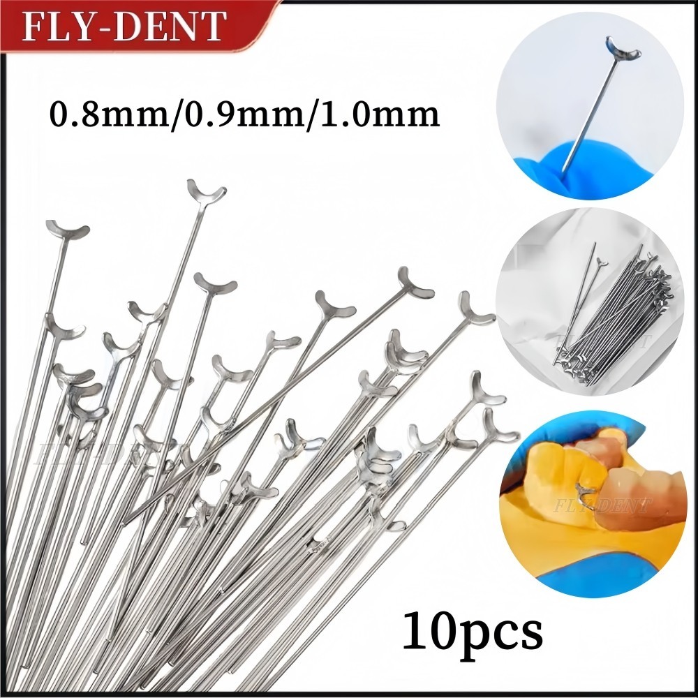 Dental Ortho Y-Type Retainer Clasp Oblique Bar Teeth Position Hold 0.8/0.9/1.0mm