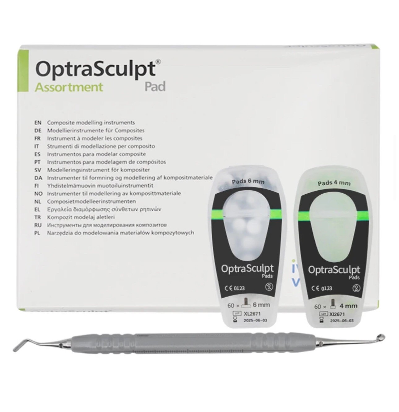 1set Optrasculpt Pad Dental Ivocler Vivadent Assortment Kit Anterior And Posteri
