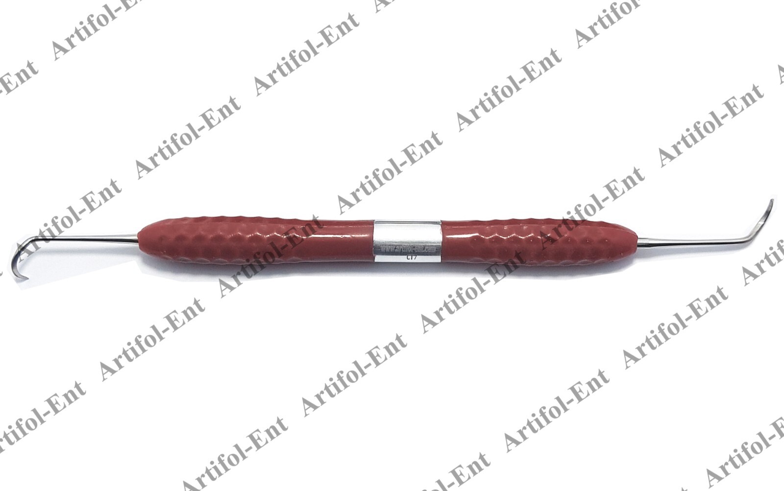 Dental Composite Resin Filling Instruments–3 Pcs, Double Ended, 17cm–Brown #CT7