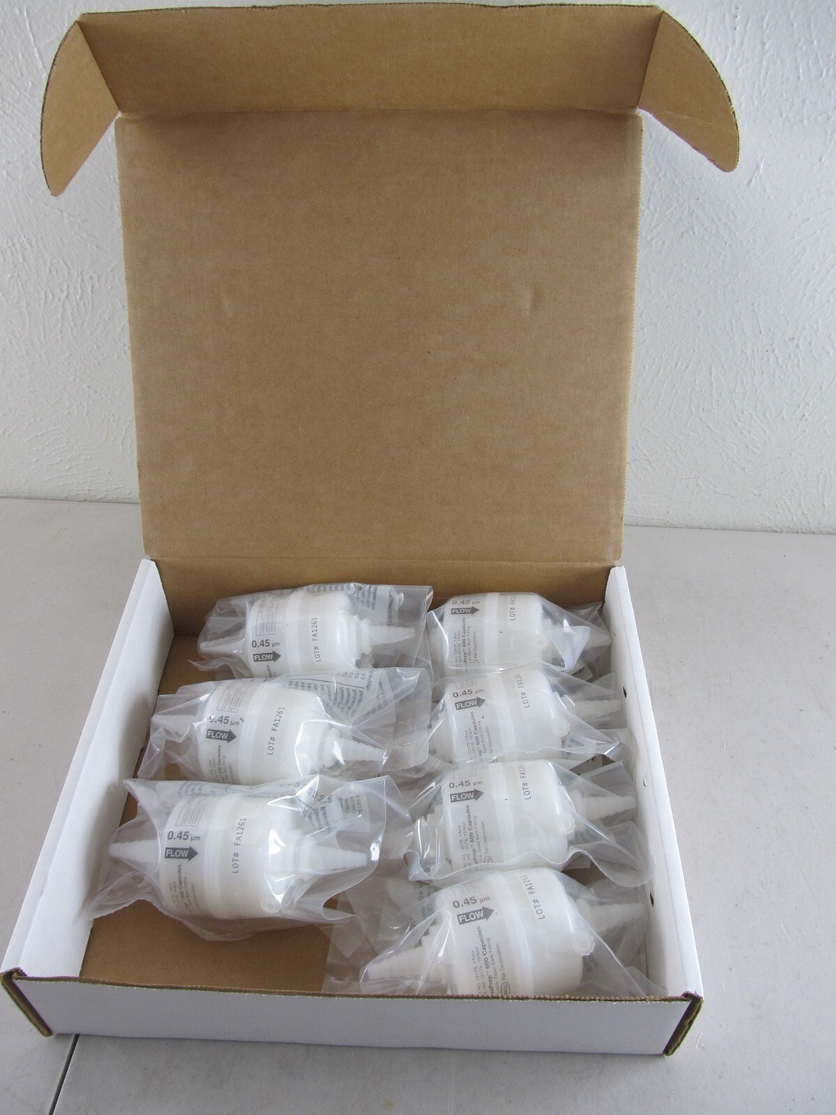 NEW 7 Pack PALL Cytiva 12176 AquaPrep 600 0.45 um Groundwater Filter Capsule