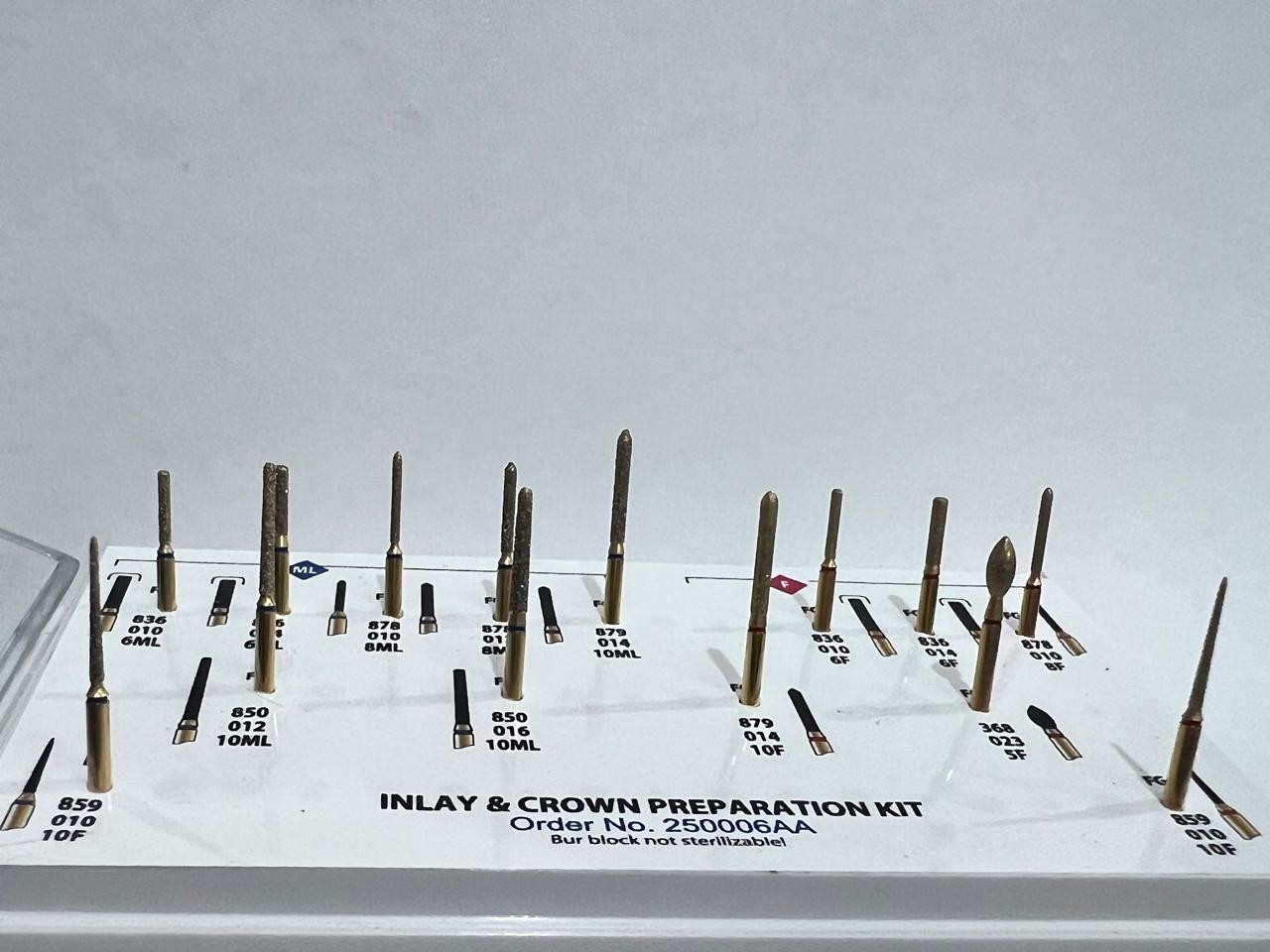 coltene whaledent crown prepration kit /free ship