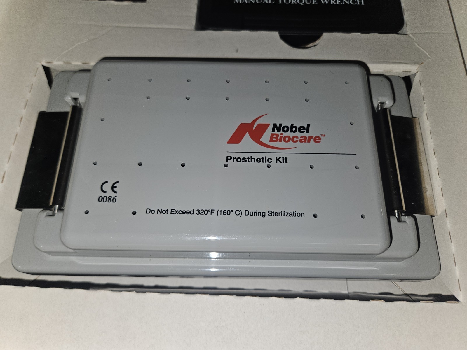 Unused Nobel Biocare Prosthetic Kit Dental w/Tourqe Wrench