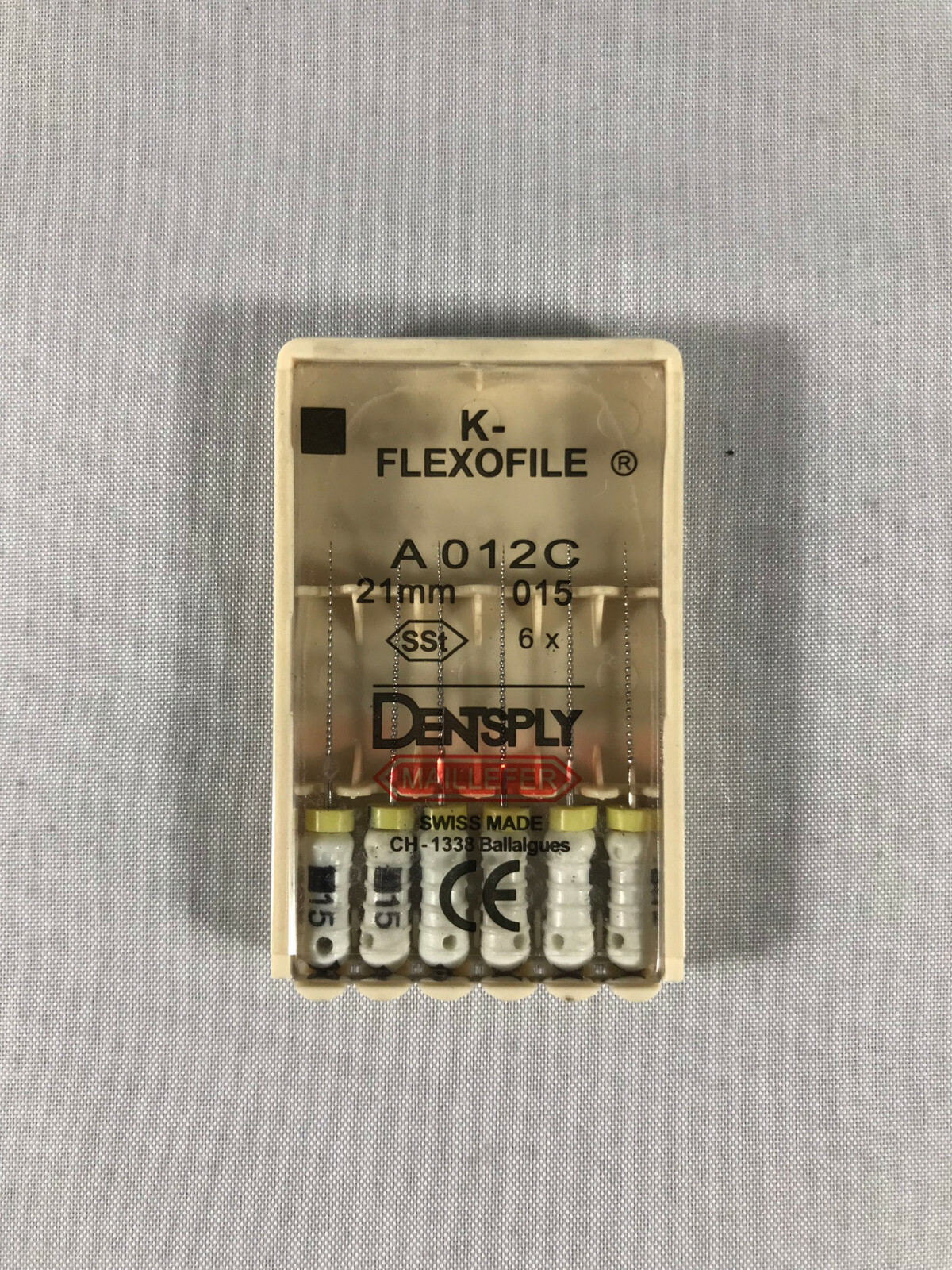 Dentsply Maillefer K-Flexo SS file Endodontic 21mm All sizes 30 files/pk