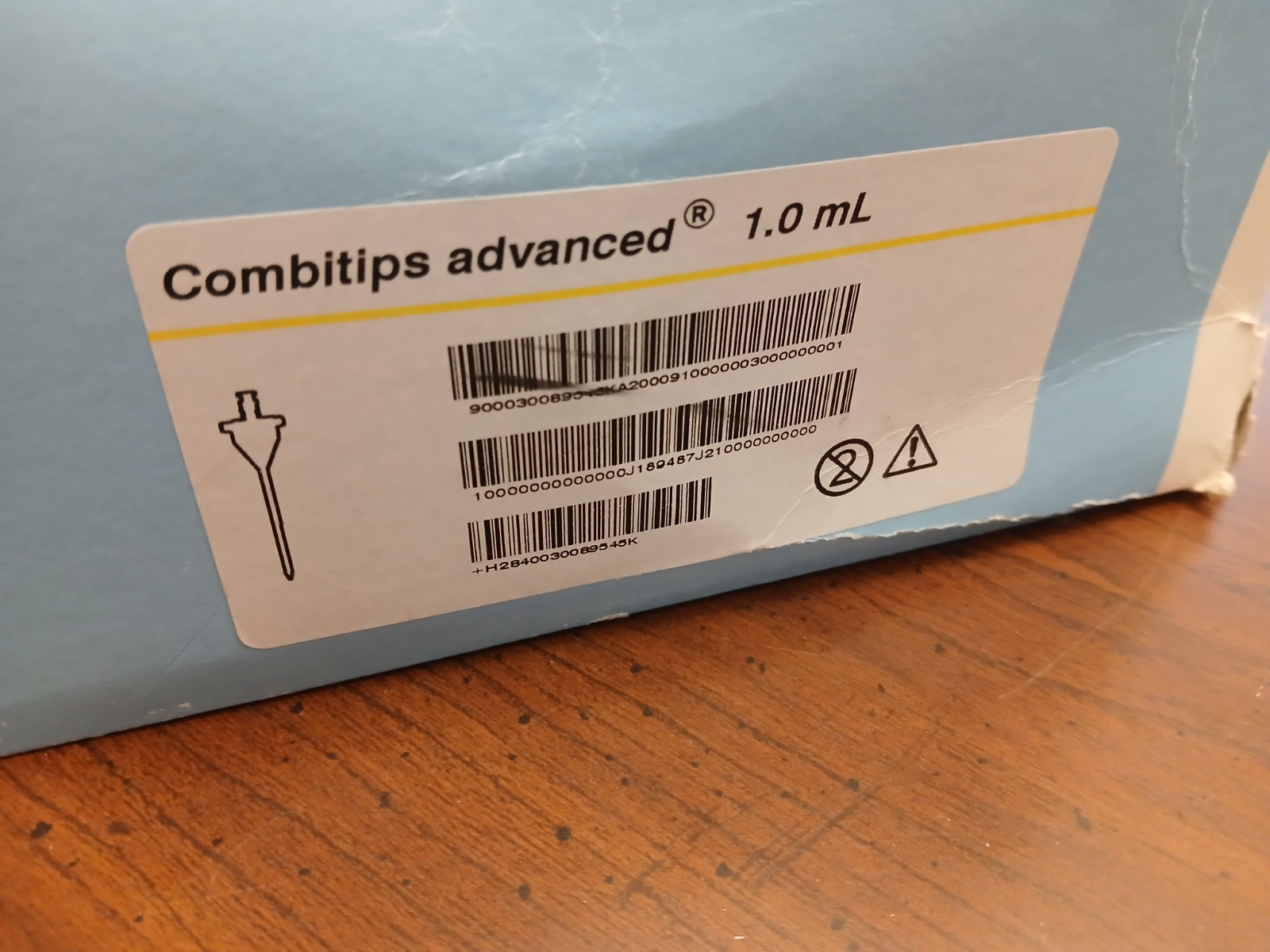 EPPENDORF 0030 089.545 COMBITIPS ADVANCED 1.0 mL 100 PCS New Epr. 04-2025