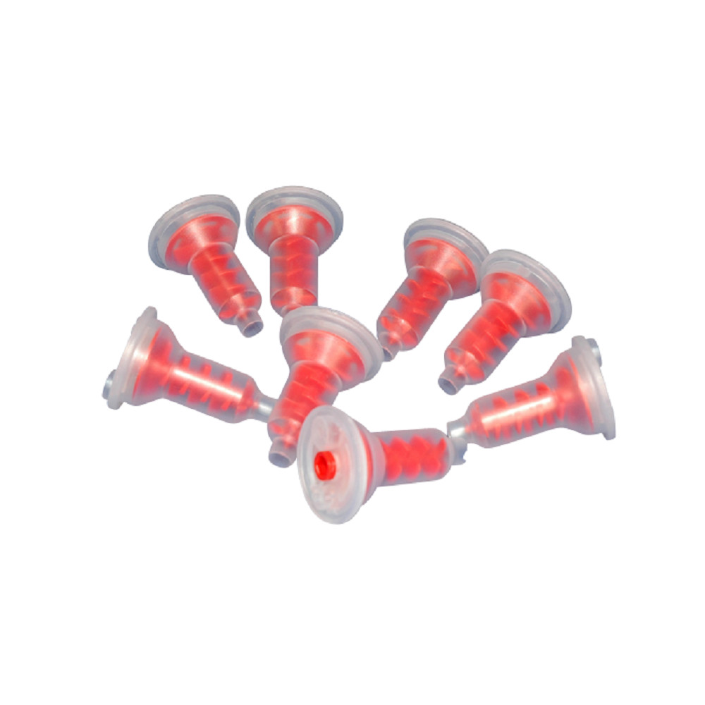MARK3 Dental Dynamic Red Mixing Tips – Fit on Penta mix units – 50/pk