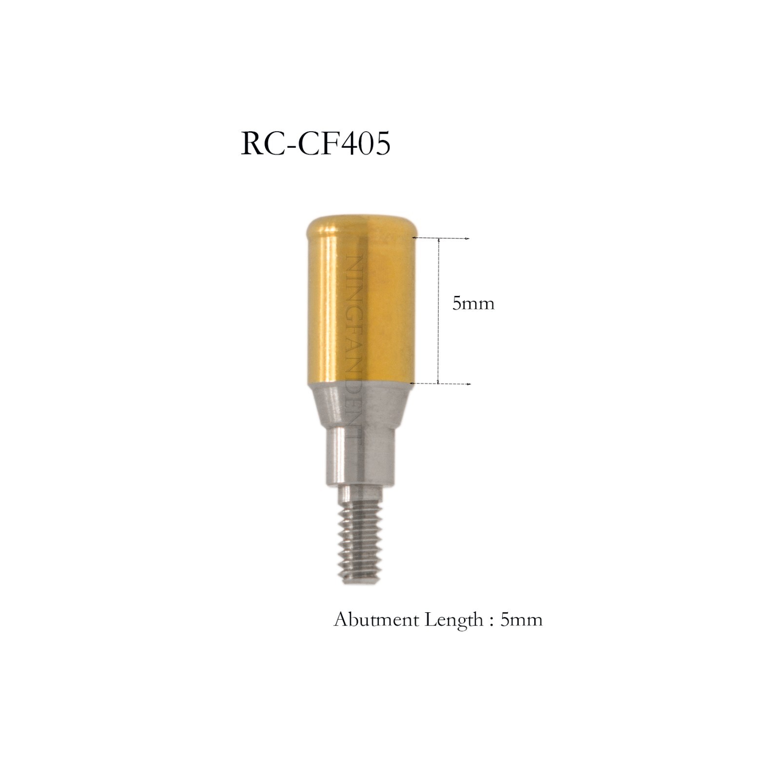 Straumann/ITI-Bone Level RC Dental Overdenture Locator Abutments for 5.0mm GH
