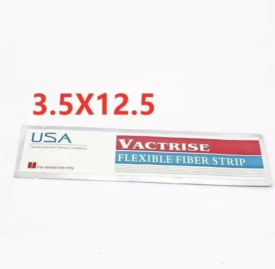 5 Box Dental Light Cure Flexible Glass Fiber Splint Composite Bonding Strip Tool
