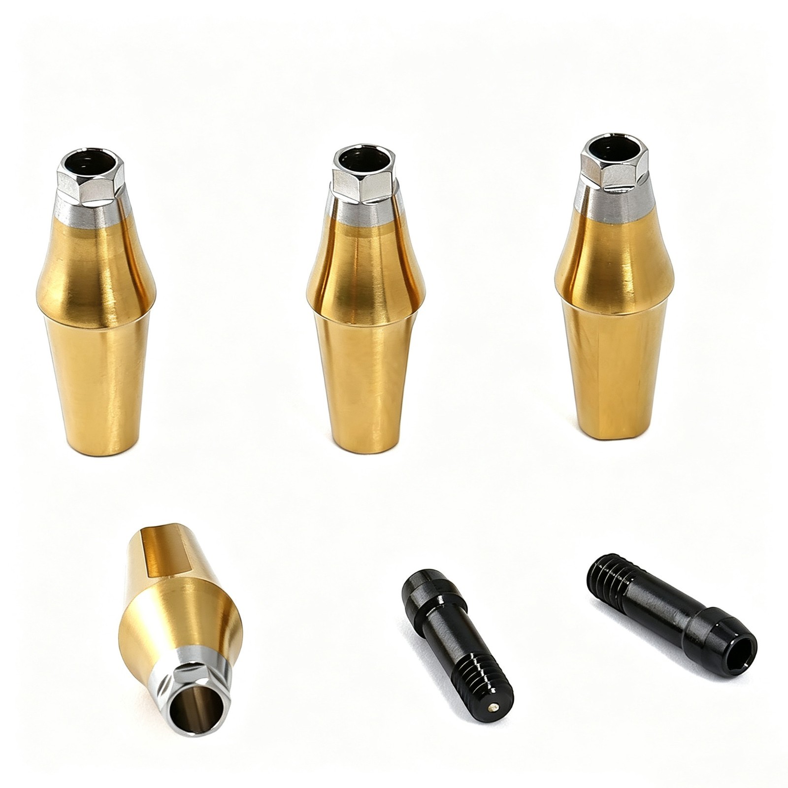 Dental Transfer Cemented straight abutment fit Oss Hiossen Mini Regular platform