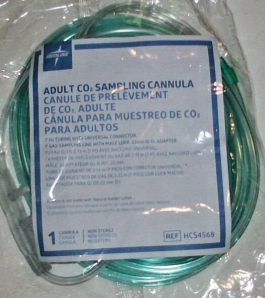 New Low Price: 4 Medline HCS4568 Adult CO2 Sampling Nasal Cannulas – Sealed