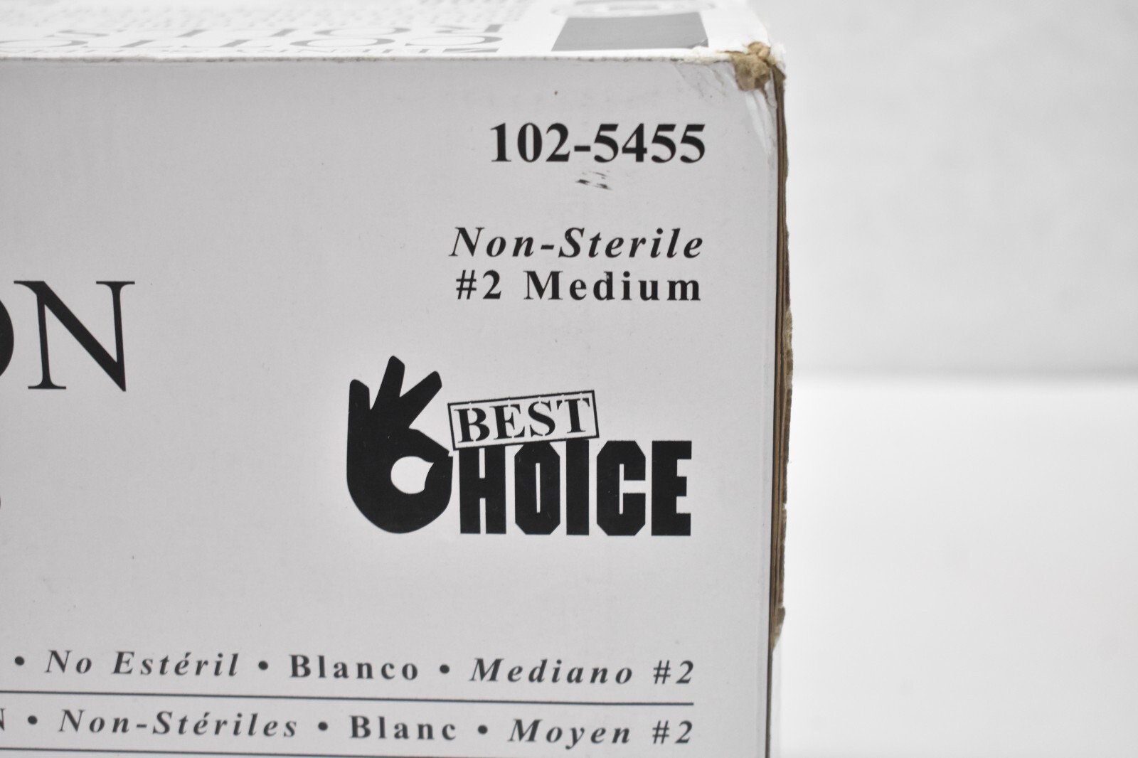 Henry Schein 102-5455 Cotton Rolls Non Sterile #2 Medium 2000 Pack 1-1/2″ x 3/8″