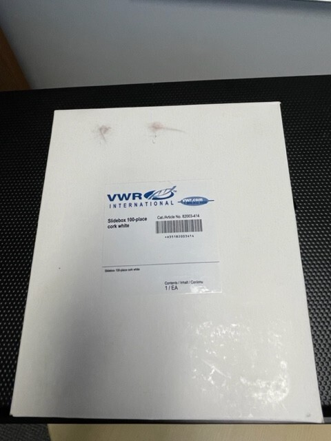 VWR® Microscope Slide Boxes for 100 Slides