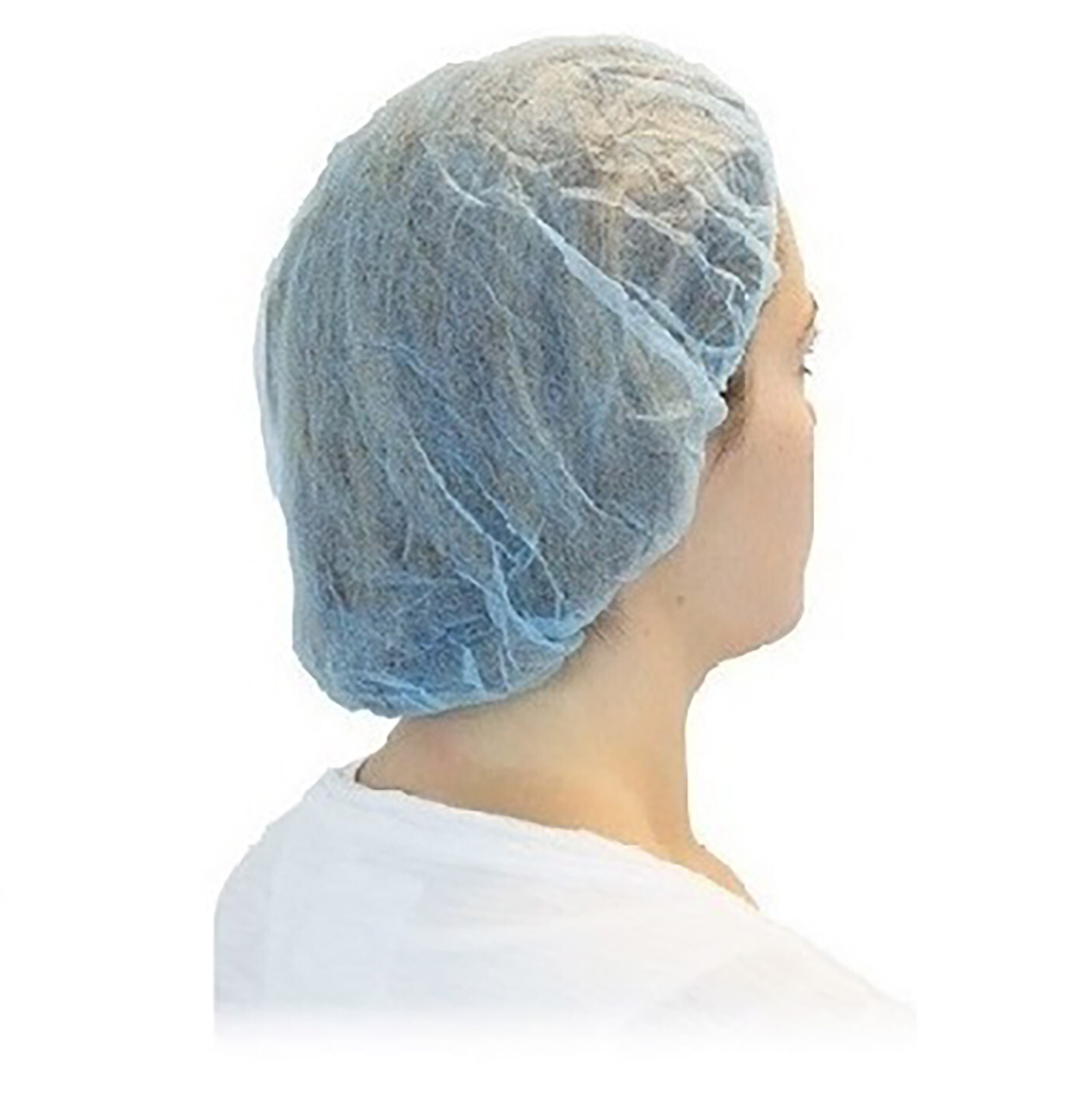 Head Cap/Cover 24″ Medical, Kitchen Use (Blue, Green, White) , 100/Pks, 6pk/1cs