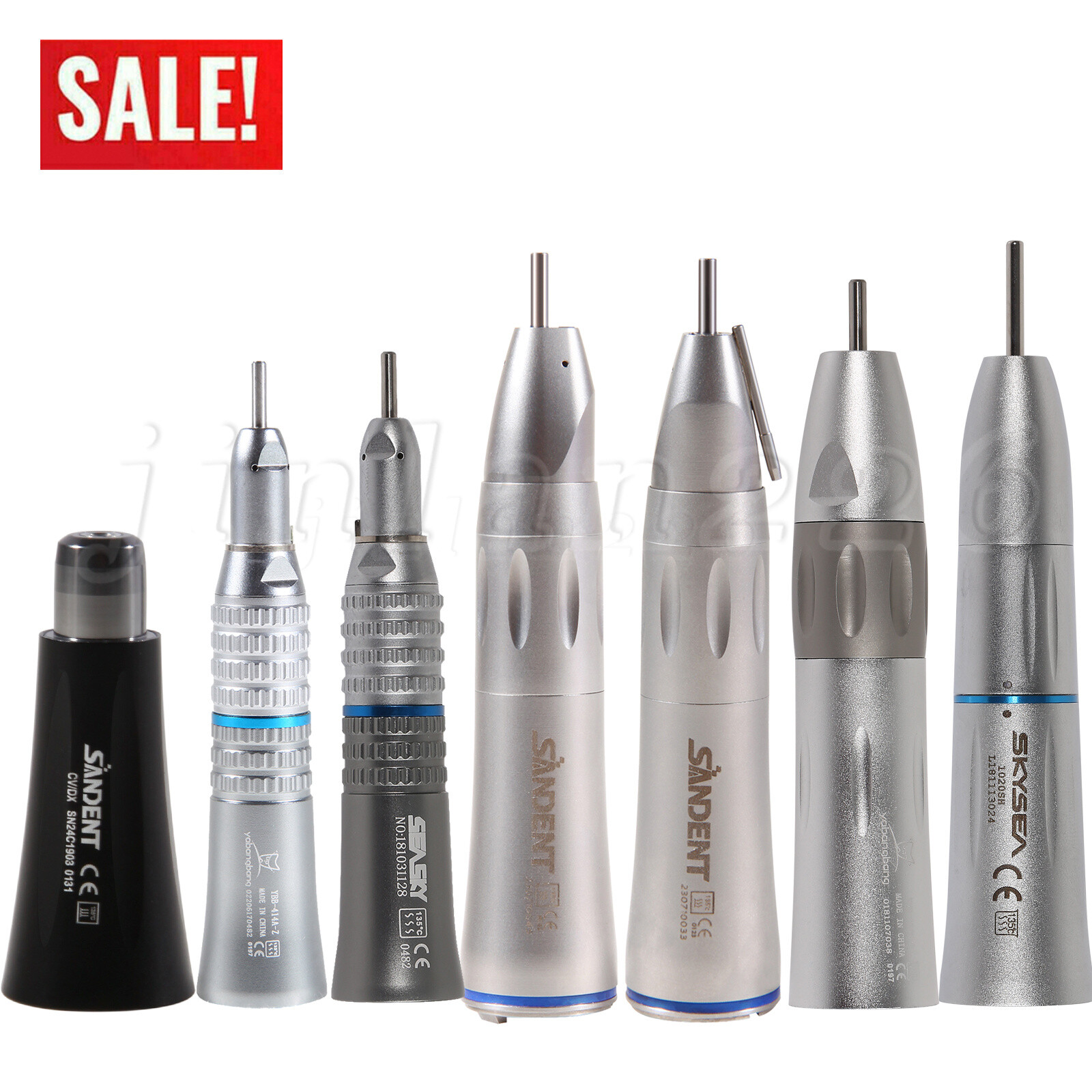 Dental Hygiene Prophy Air Motor 4:1 Contra Angle 1:1 Straight Handpiece