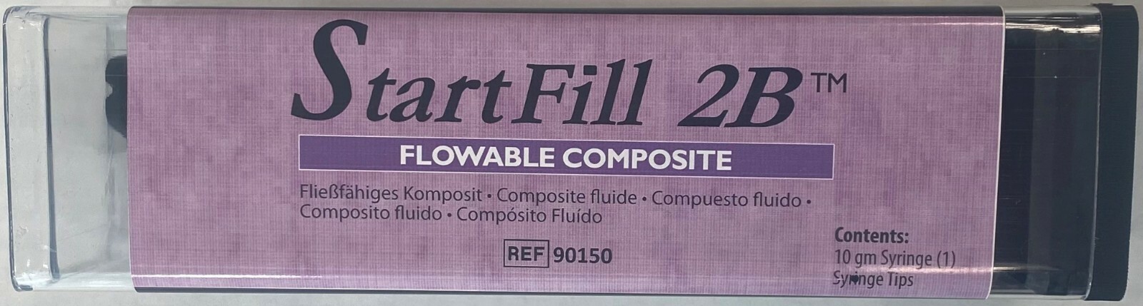 *2-Packs* Zest Dental StartFill 2B Flowable Composite 10 Gram Syringe 90150