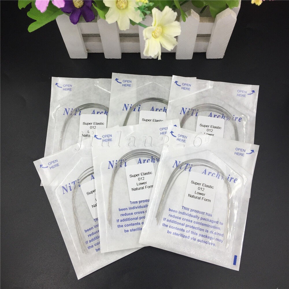 Dental Orthodontic Niti Arch Wire Super Elastic Natural Nature Form Round choose
