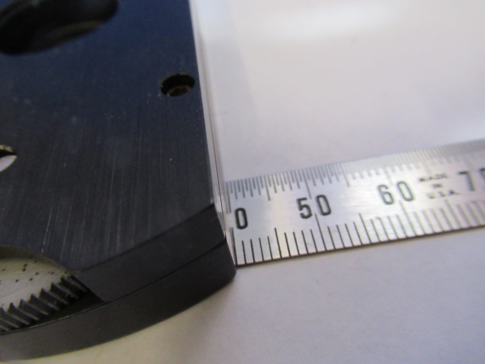 SLIDE MICROSCOPE PART IRIS DIAPHRAGM OPTICS AS PICTURED V1-A-77