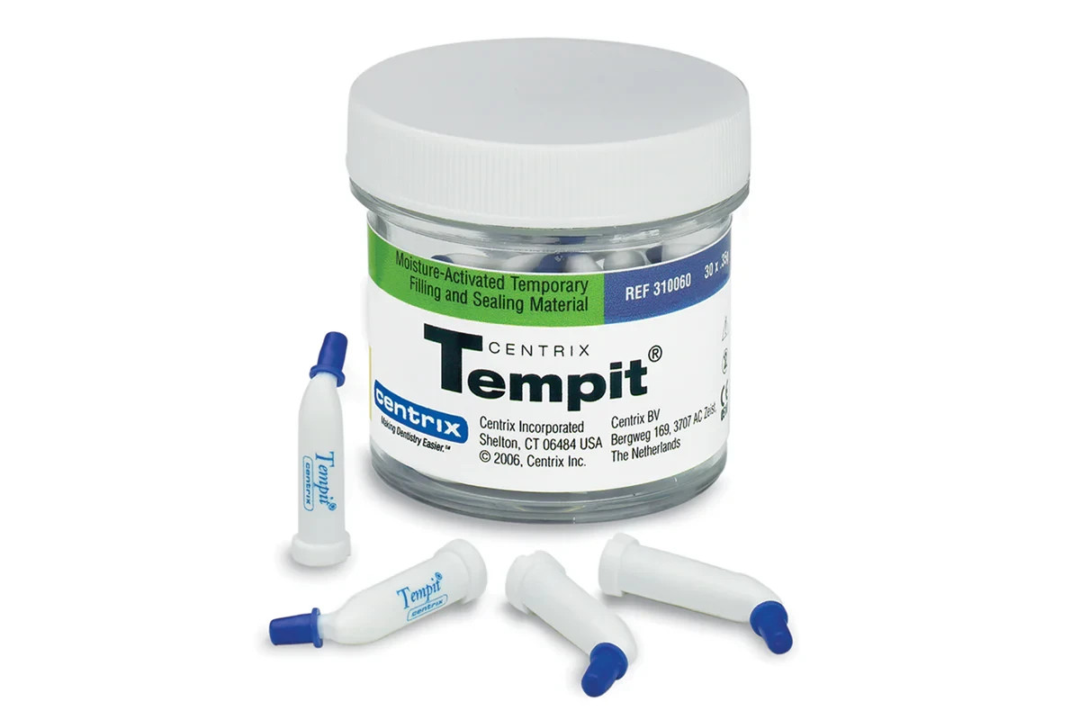 Centrix Tempit Temporary Filling & Sealing Material 30x.35g PrefilledTips 310060