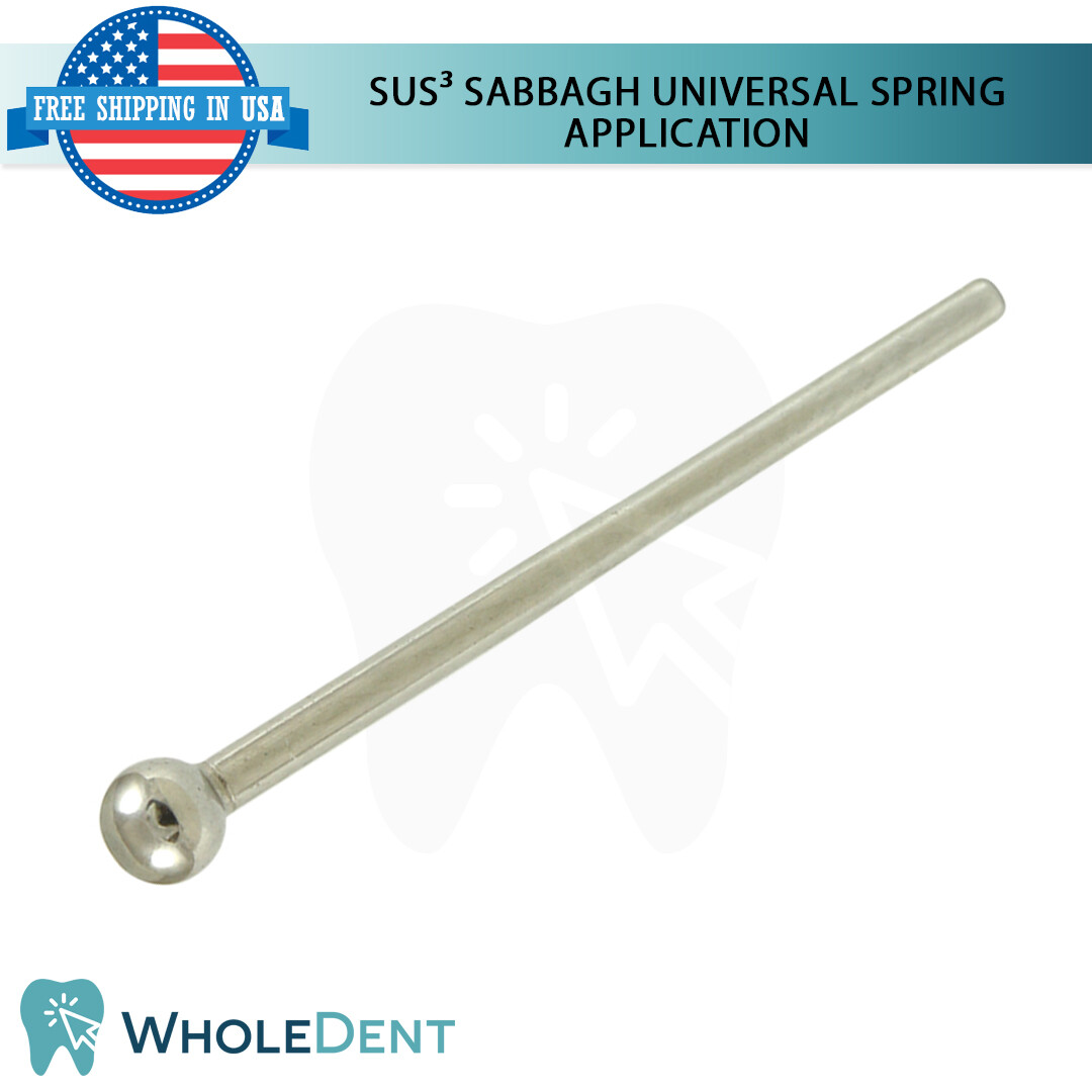 Orthodontic Dental SUS³ Sabbagh Universal Spring Small Set Application