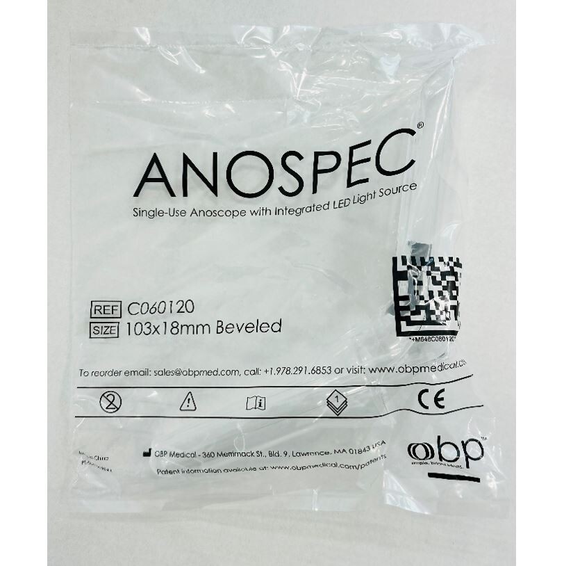 *20-Packs* OBP Anospec Anoscope With Integrated LED Light Source C060120
