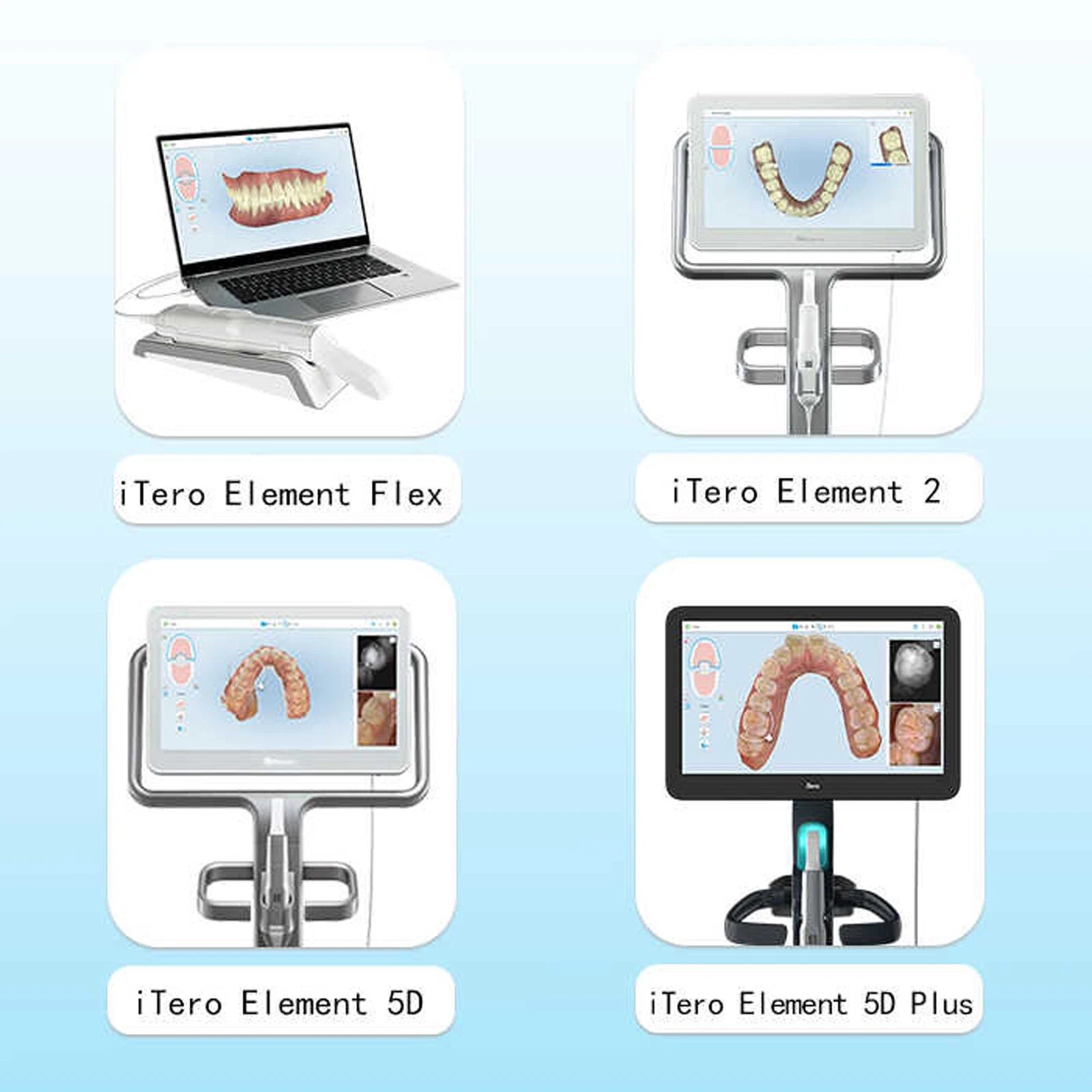 50Pcs Dental Scanner Intraoral Sleeves Disposable Protective Cover for iTero