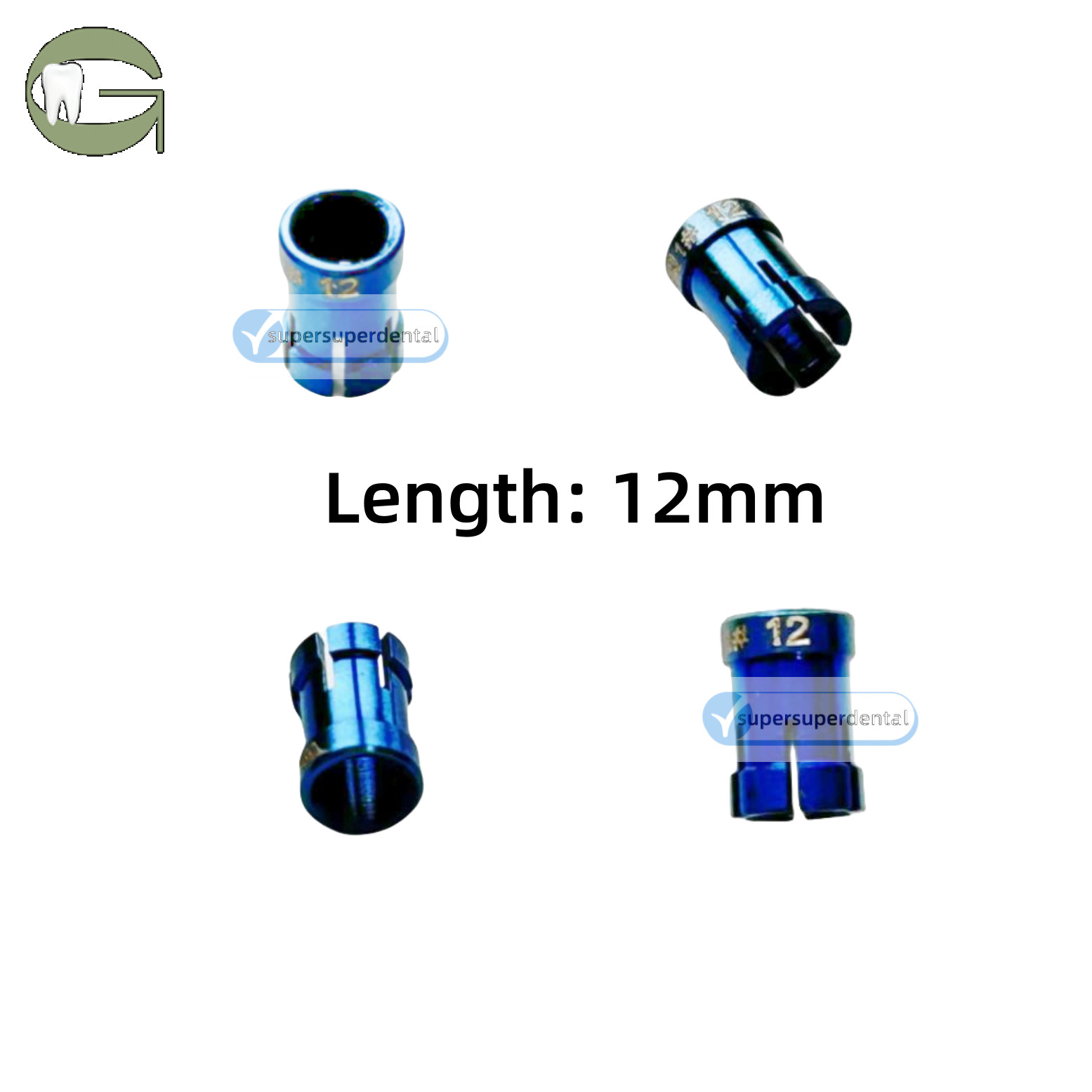 Dental Guide Stopper Sleeve Guided Drill Safety Depth Stop Drills Fits DEN L/M/S