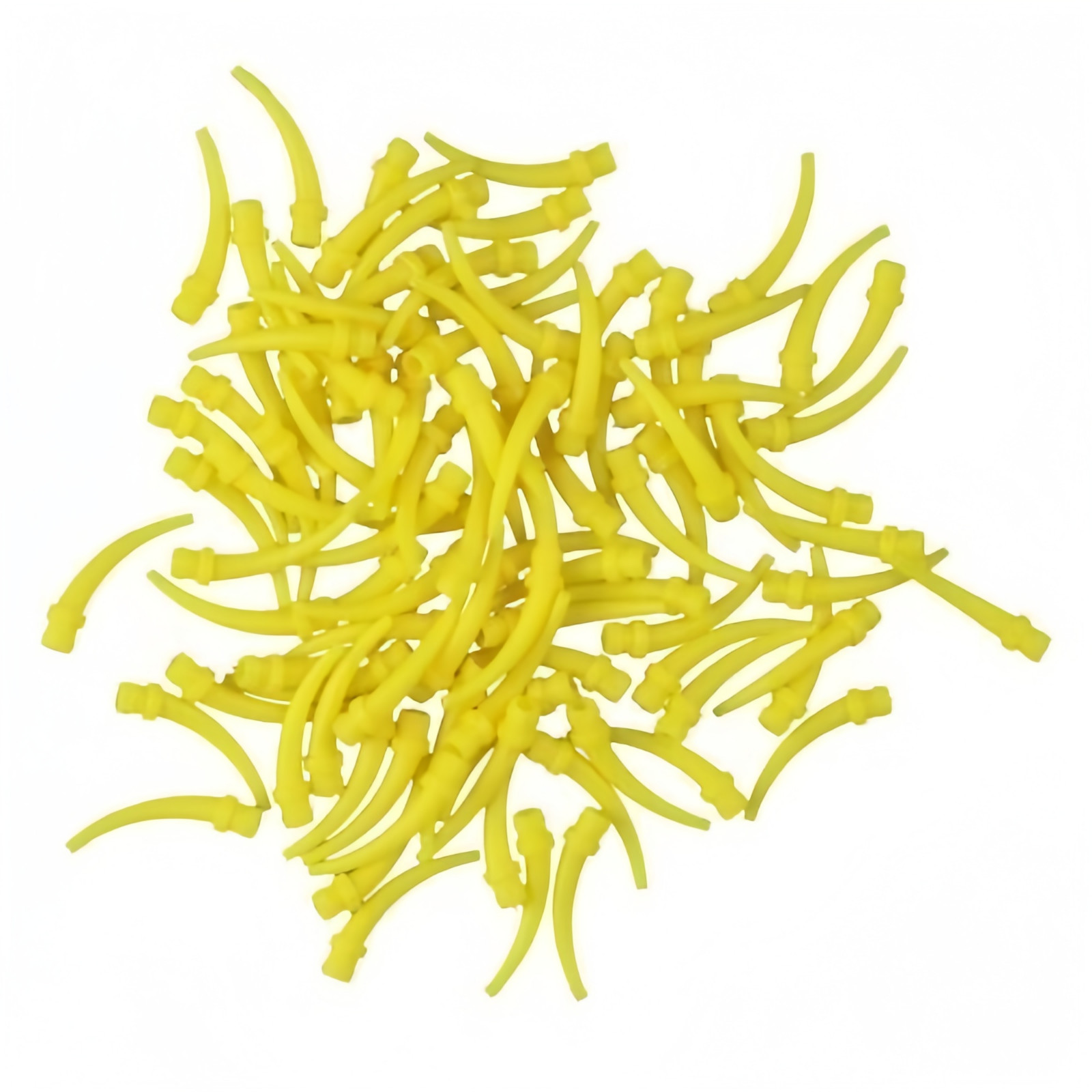 Dental Disposable Intra Oral Impression Mixing Tips Yellow Mixers