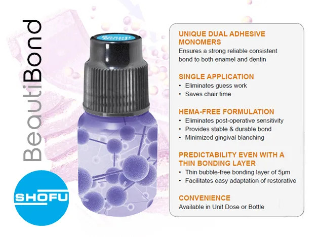 Shofu Beautibond Self-etching 7th generation bonding agent