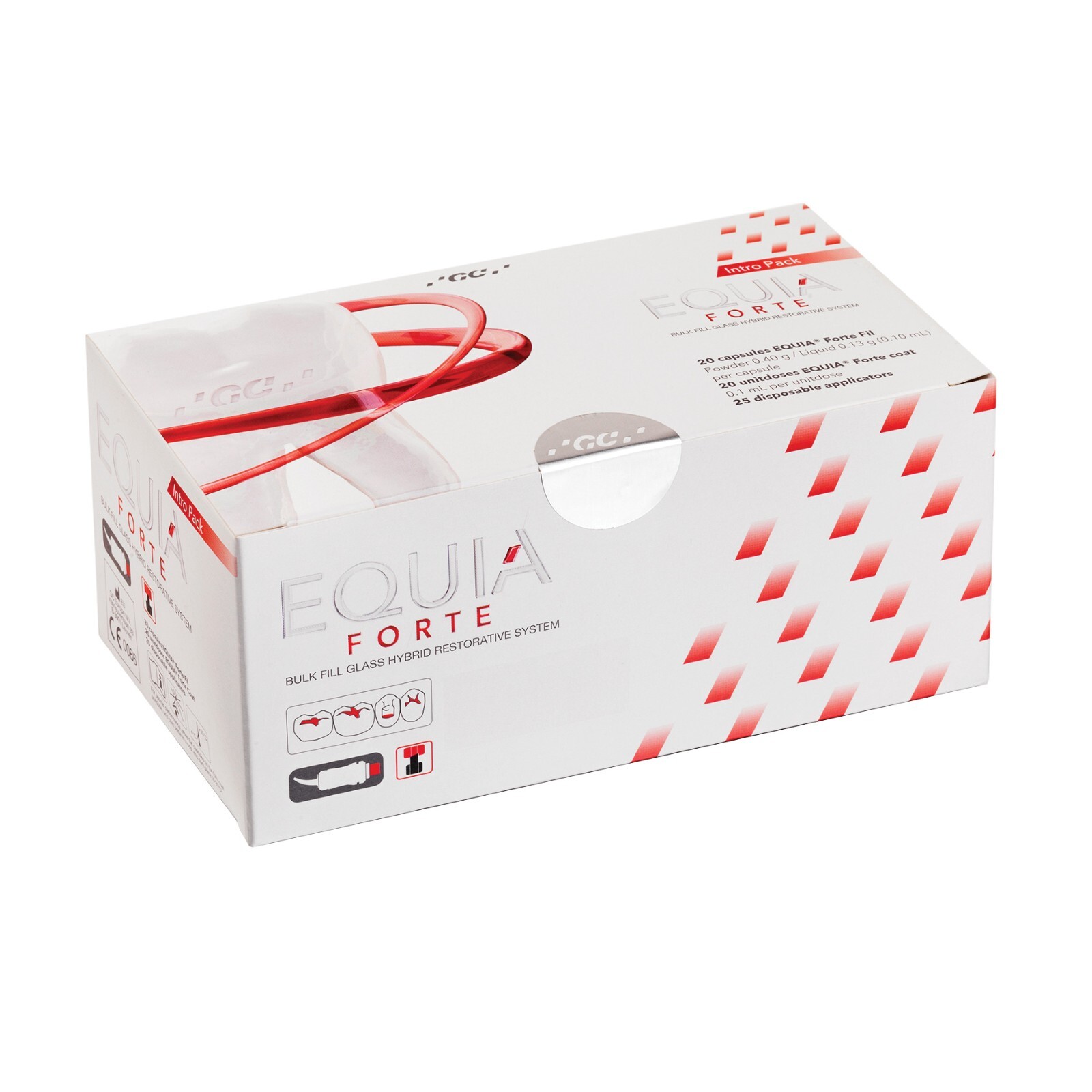 GC EQUIA Forte Bulk Fill Fluoride Releasing Glass Hybrid Restorative System A2