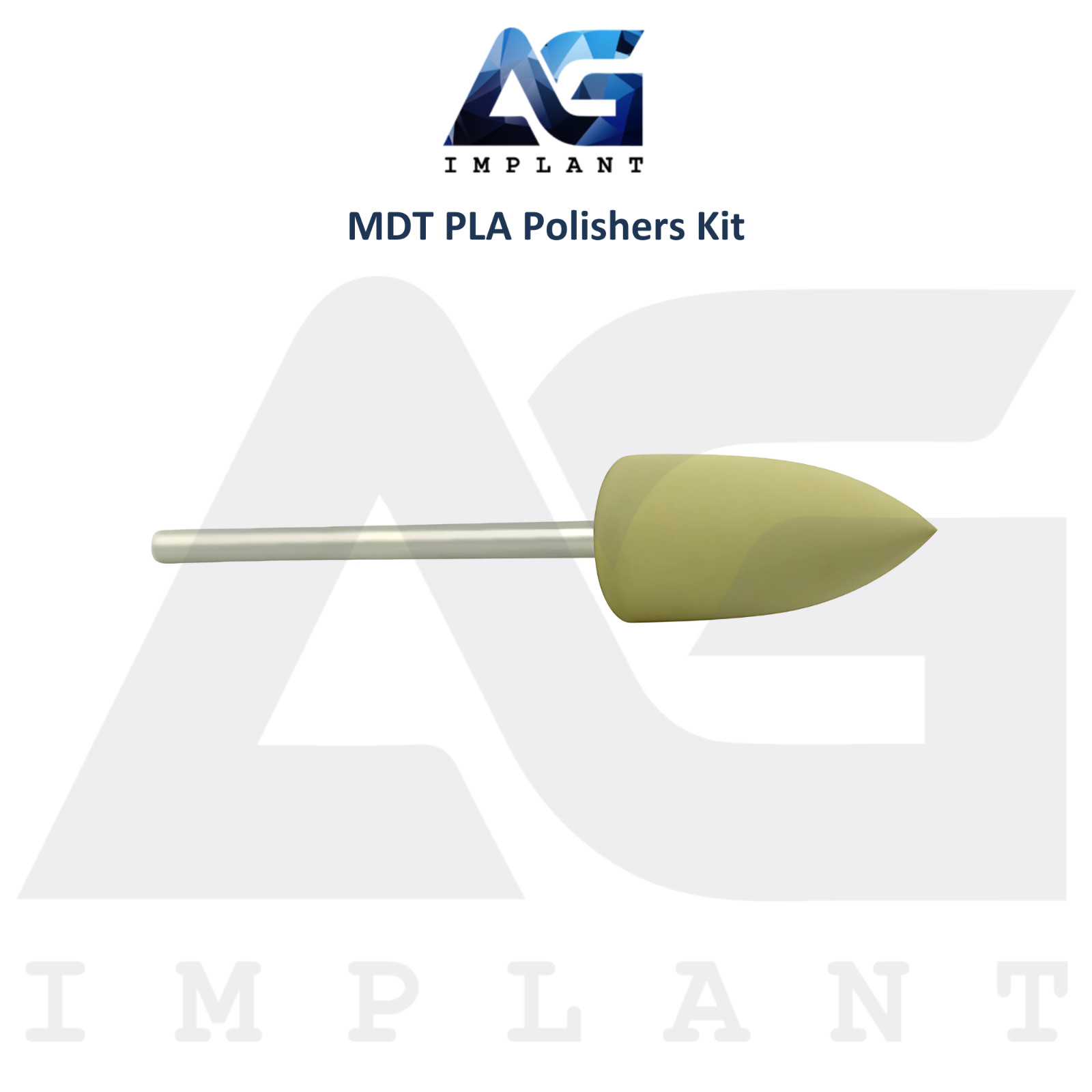 MDT Dental PLA Polishers Kit Acrylic Polishing System Finishing Restorations