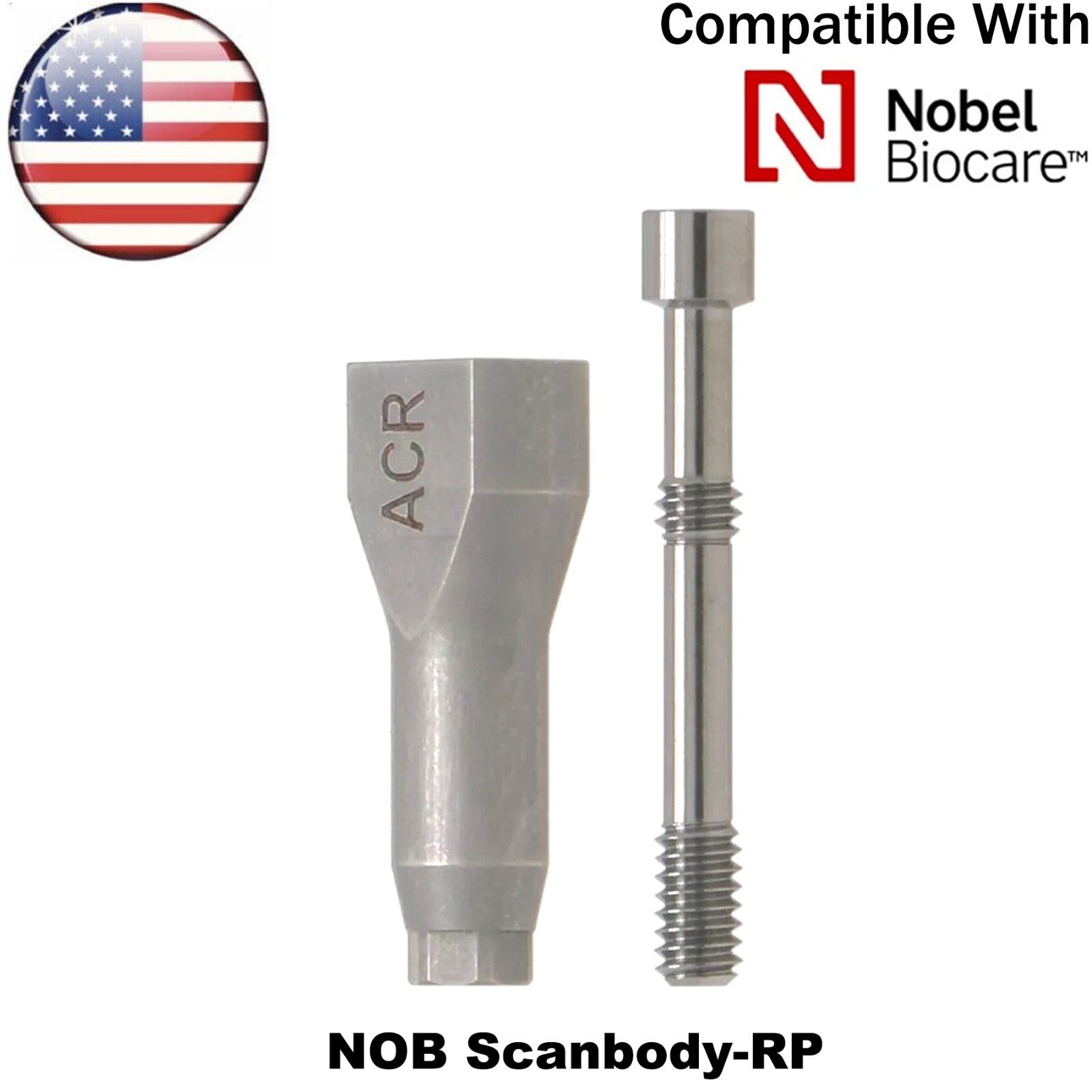 US Fit Nobel Active Healing Abutment NP/RP Impression Coping Closed/Open Tray