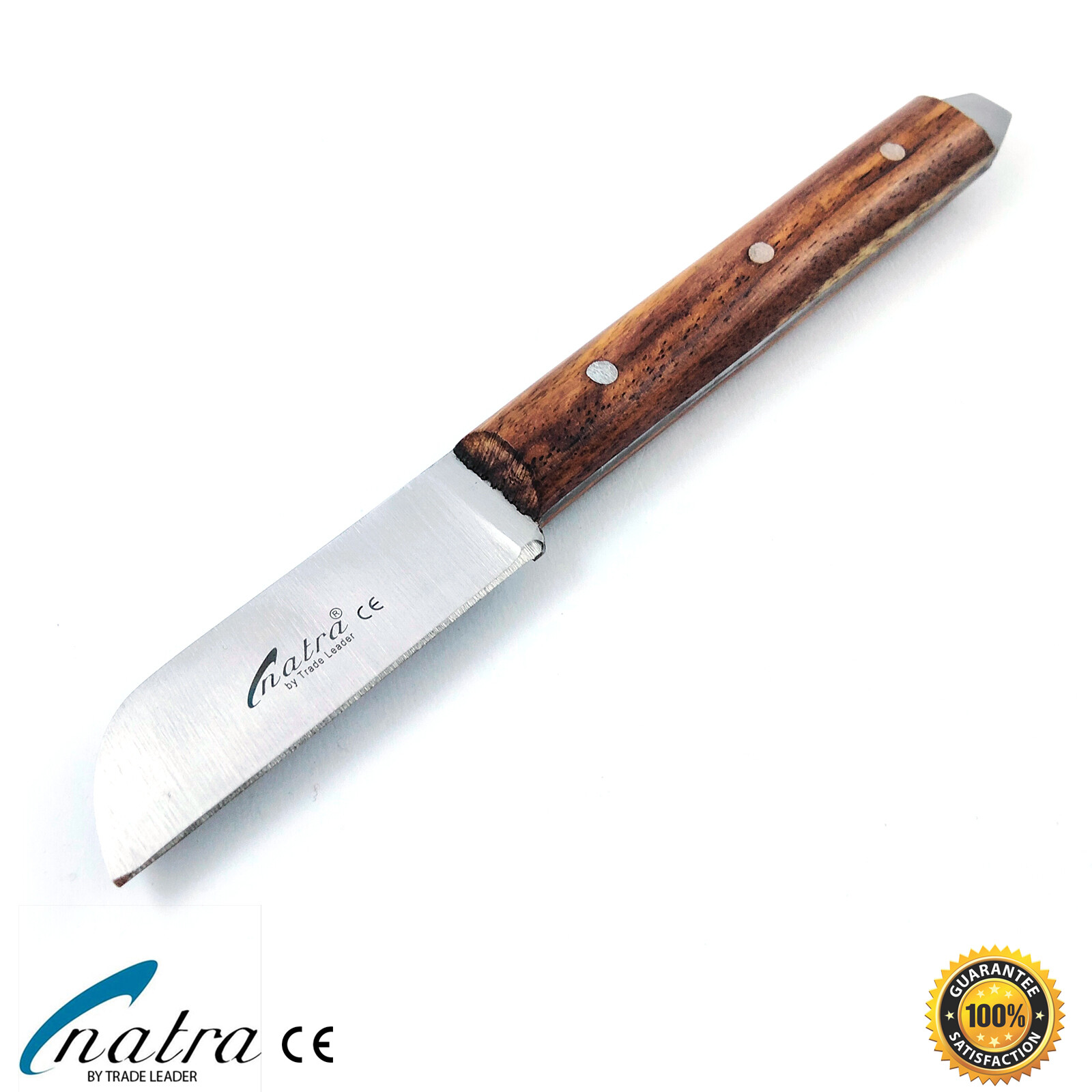 5x GRITMAN Plaster Knife 17 cm wooden handle dental spatula for alginate