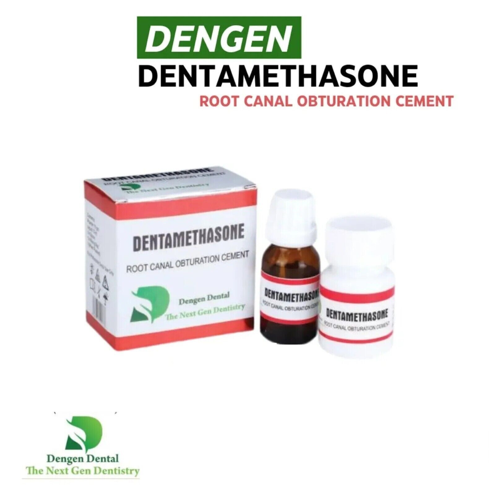 Dengen Dentamethasone Root Canal Obturation Cement Endomethasone (Free Ship)