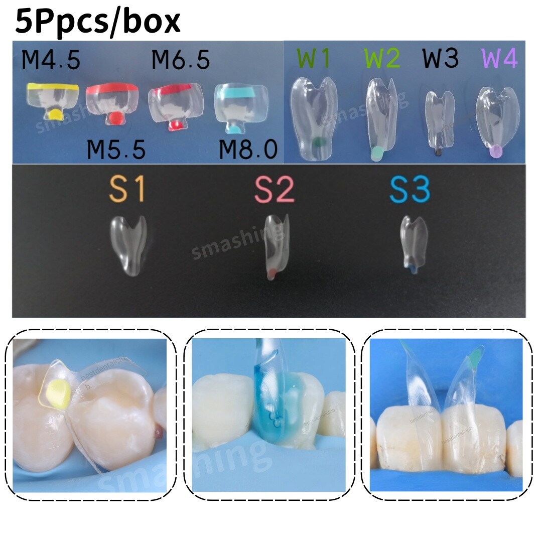 Dental Clear Matrix Anterior Posterior Restorative BT Bow Matrices Fit BioClear