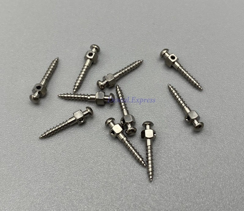 Dental Ortho Titanium Micro Implant Mini Screws With Self-Drilling Screwdriver