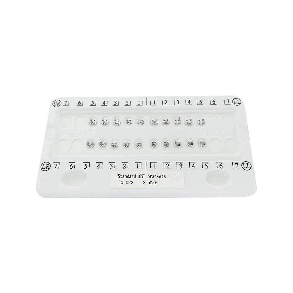 Braces Kit – 200pcs/Box Bondable Metal Brackets For Teeth 0.022 Standard MBT